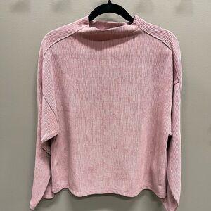 Madewell Dusty Pink Knit Sweater